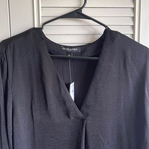 NWT! Banana Republic Black Blouse, Sz XL